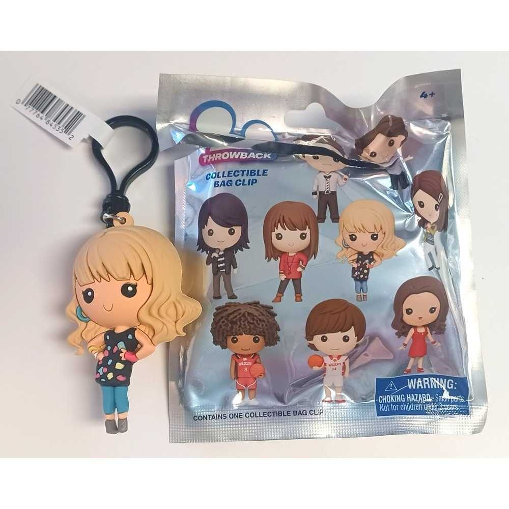 Disney Throwback Hannah Montana Miley Cyrus 3D Figure Bag Clip Keychain - Picture 2 of 8